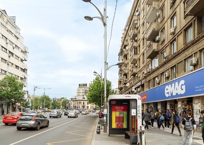 Апартаменты Luna - Romana Square I Metro Station I Self Check-in Бухарест